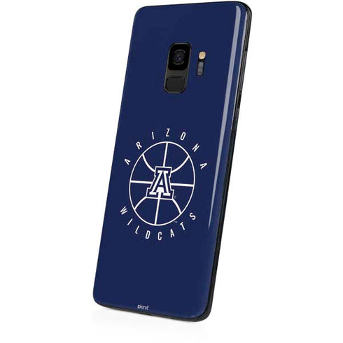 University of Arizona Basketball Mark Blue Galaxy S9 Skin